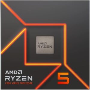 AMD Ryzen 5 7600 6-Core, 12-Thread Unlocked Desktop Processor