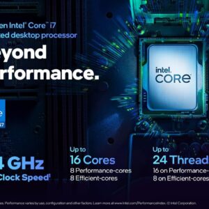 Intel Core i7-13700KF Gaming Desktop Processor 16 cores (8 P-cores + 8 E-cores) – Unlocked